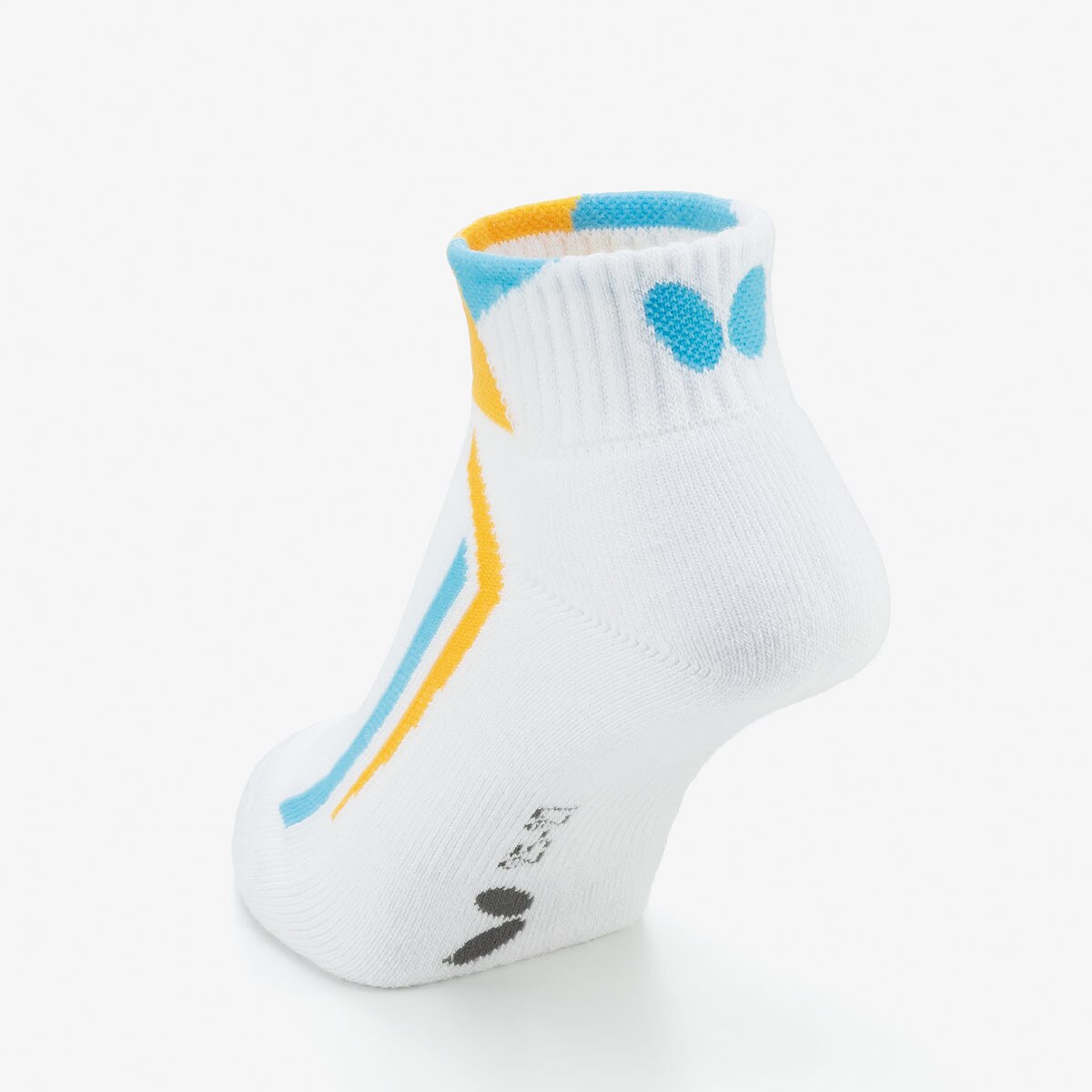 Butterfly Rydal Socks - Turquoise-Blue - Back